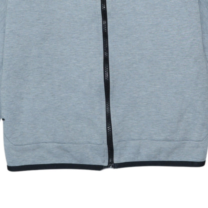 Mens UK Size M Nike Grey Full Zip Hoodie