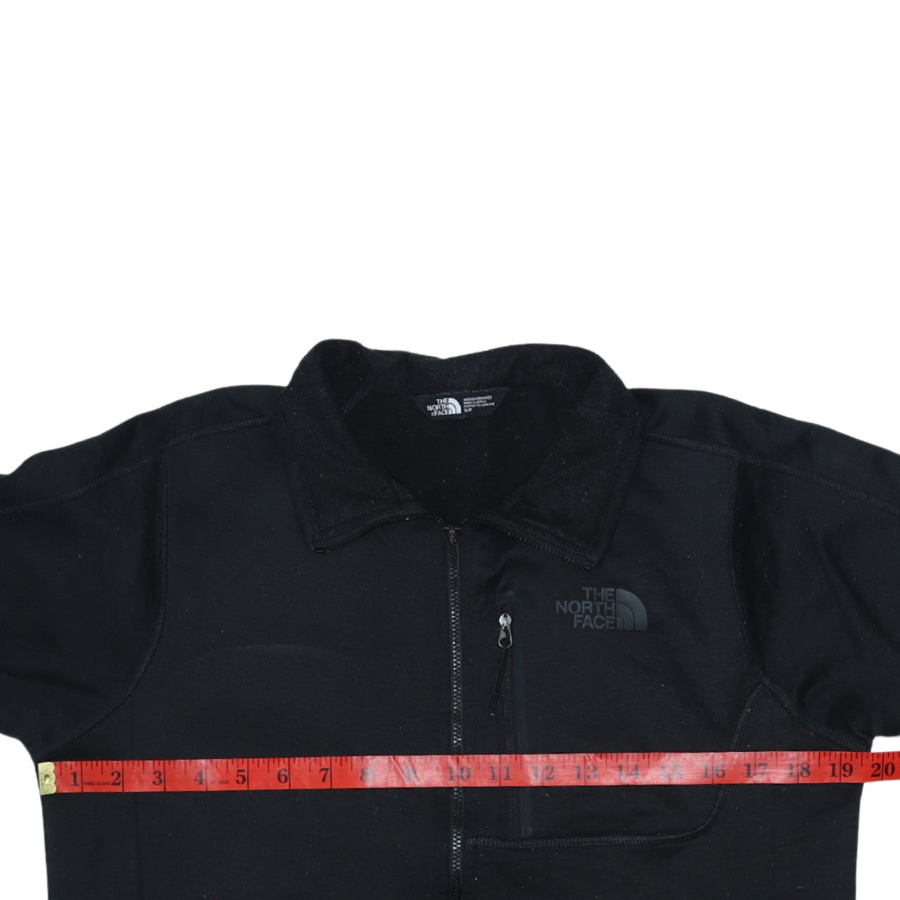 Mens UK Size S The North Face Black Full Zip Sweatshirt