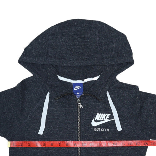 Mens UK Size S Nike Black Full Zip Hoodie