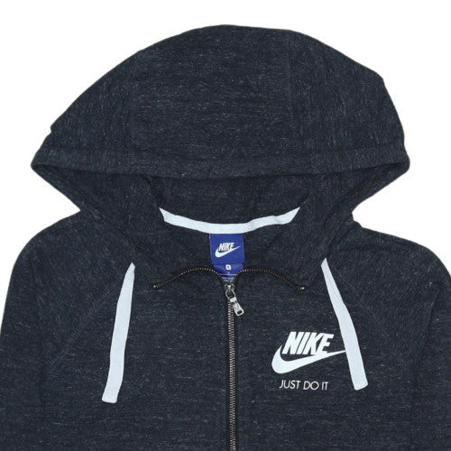 Mens UK Size S Nike Black Full Zip Hoodie