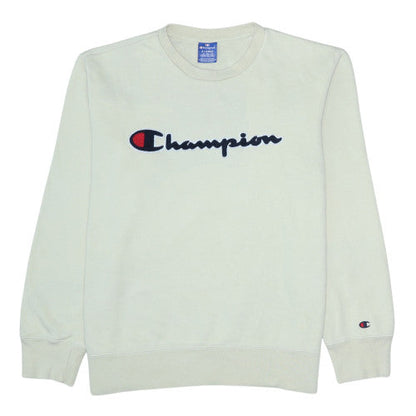 Mens UK Size XL Champion Beige Pullover Sweatshirt