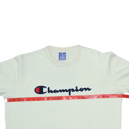 Mens UK Size XL Champion Beige Pullover Sweatshirt