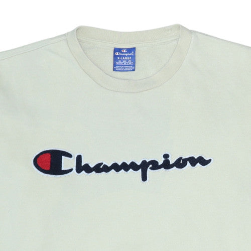 Mens UK Size XL Champion Beige Pullover Sweatshirt