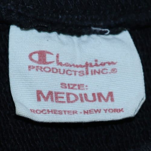 Womens UK Size M Champion Black Pullover Sweatshirt