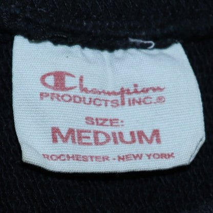 Womens UK Size M Champion Black Pullover Sweatshirt