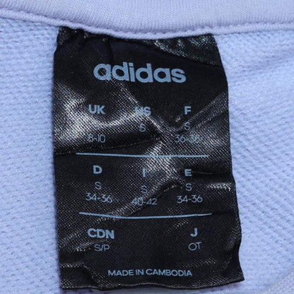 Womens UK Size S adidas Purple Pullover Sweatshirt