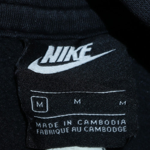 Mens UK Size M Nike Black Pullover Hoodie