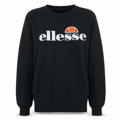 Womens UK Size 8 ellesse Black Pullover Sweatshirt