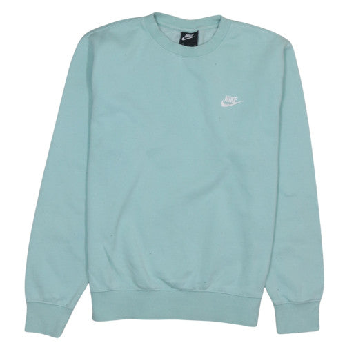 Womens UK Size S Nike Green Pullover Sweatshirt