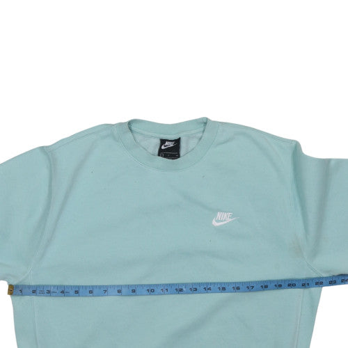 Womens UK Size S Nike Green Pullover Sweatshirt