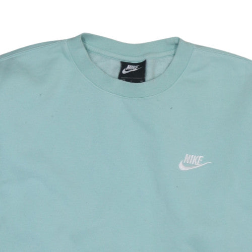 Womens UK Size S Nike Green Pullover Sweatshirt