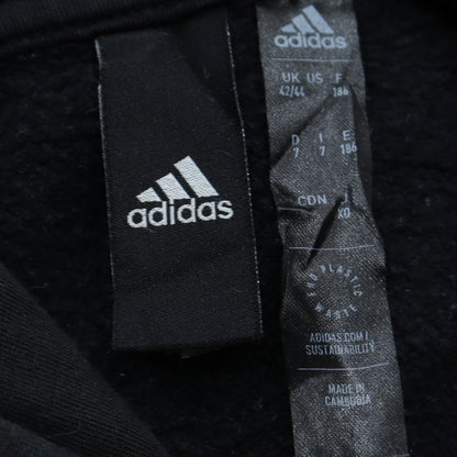 Mens UK Size L adidas Black Pullover Hoodie