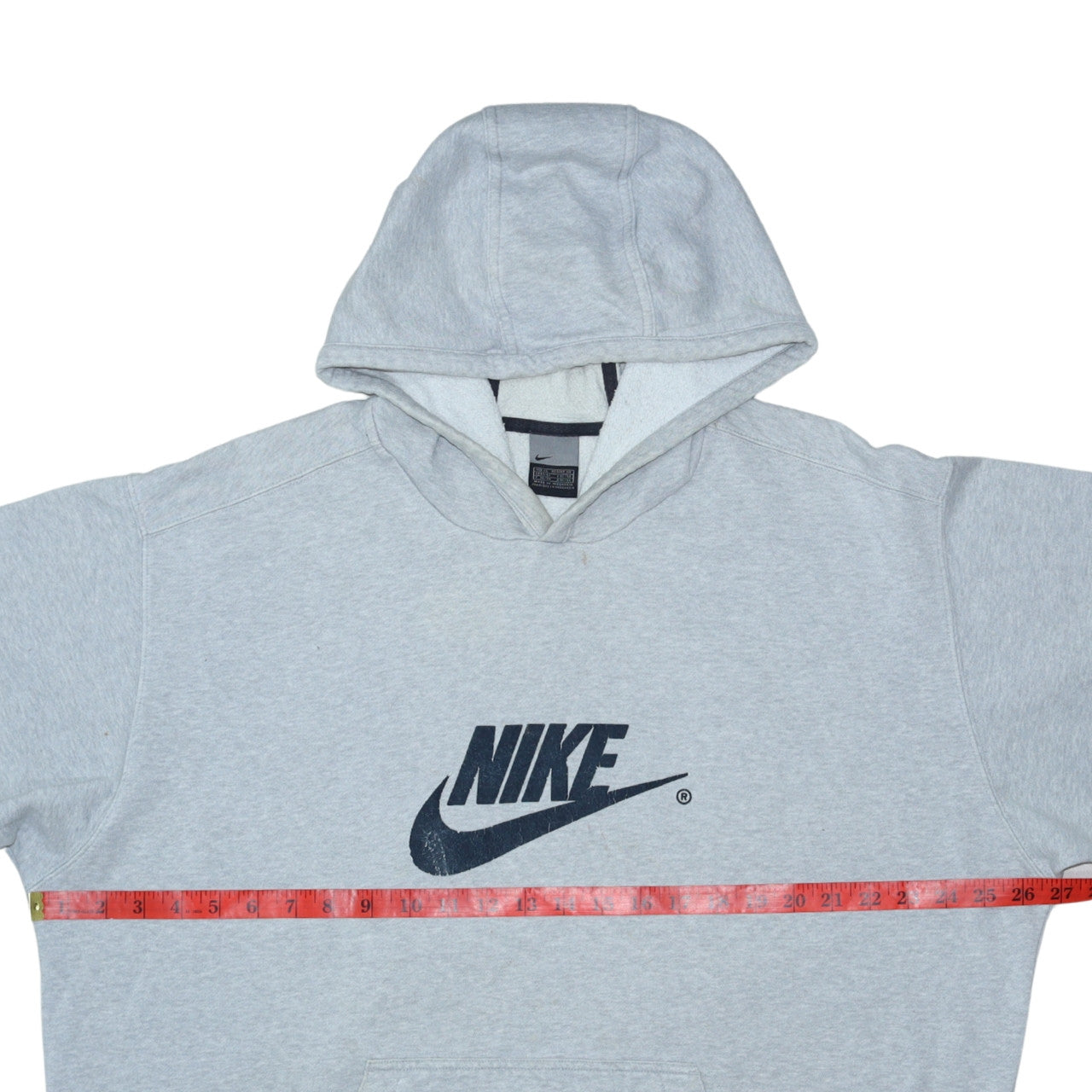 Mens UK Size XL Nike Grey Pullover Hoodie