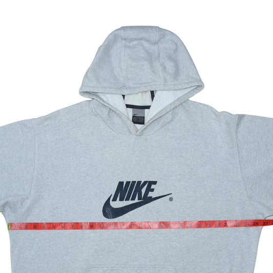 Mens UK Size XL Nike Grey Pullover Hoodie