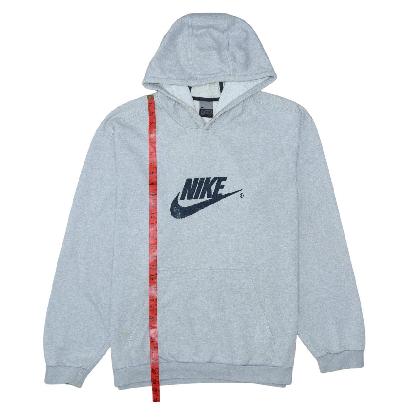 Mens UK Size XL Nike Grey Pullover Hoodie