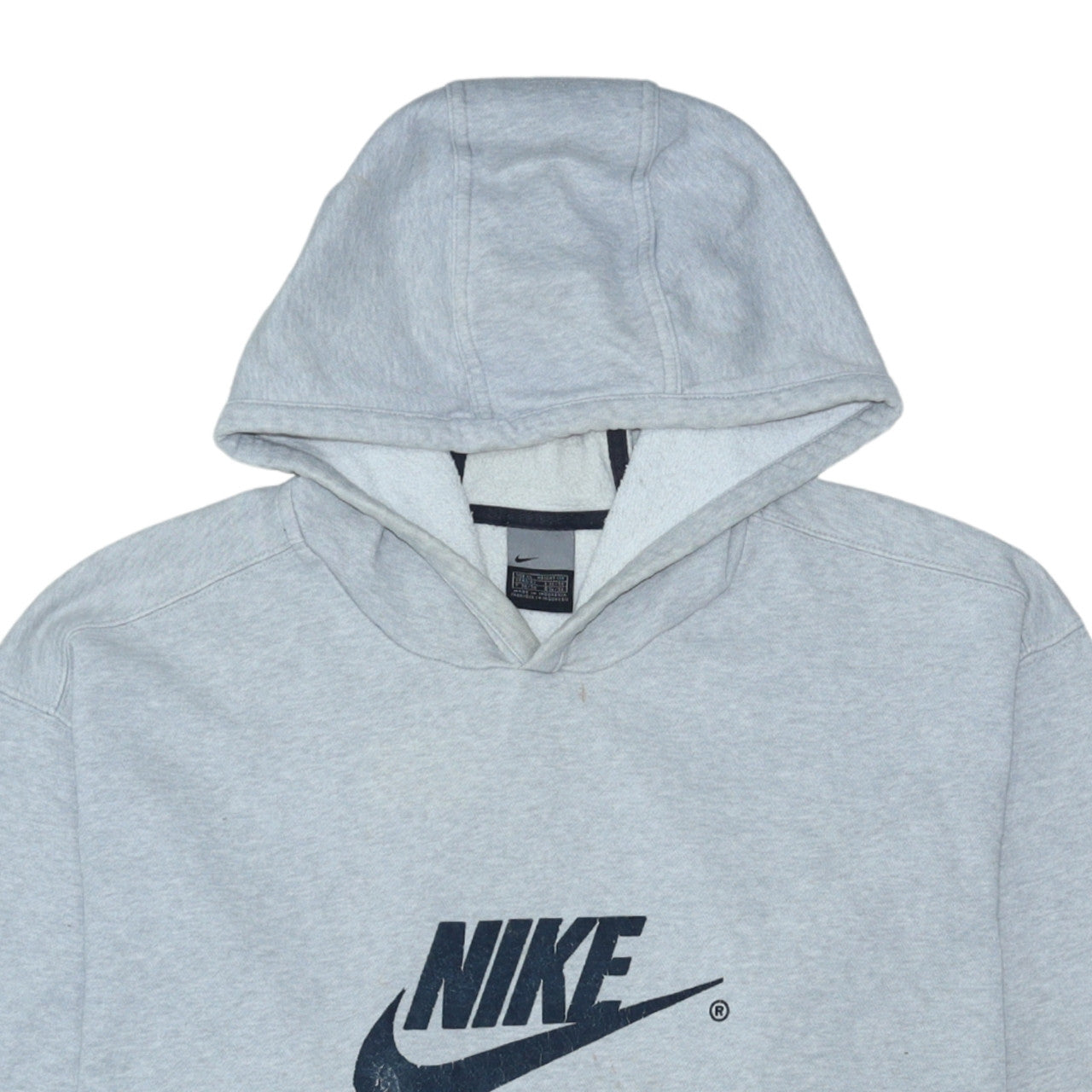 Mens UK Size XL Nike Grey Pullover Hoodie