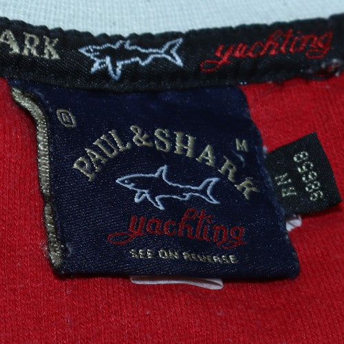 Mens UK Size M Paul & Shark White Pullover Sweatshirt