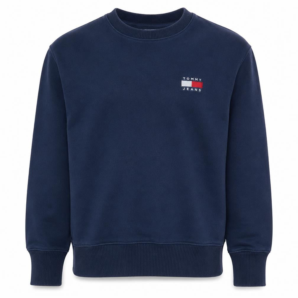 Mens UK Size XS Tommy Jeans Blue Pullover Sweatshirt