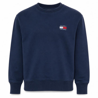 Mens UK Size XS Tommy Jeans Blue Pullover Sweatshirt