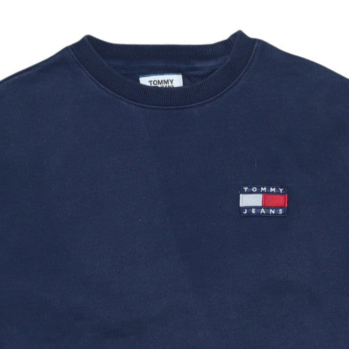 Mens UK Size XS Tommy Jeans Blue Pullover Sweatshirt