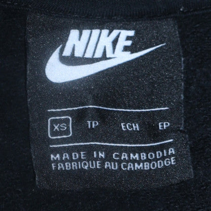 Mens UK Size XS Nike Black Pullover Hoodie