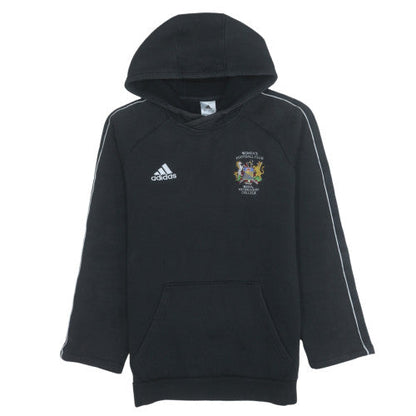 Mens UK Size S adidas Black Pullover Hoodie