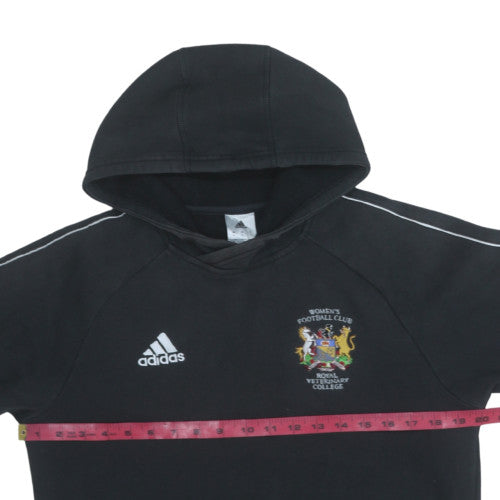 Mens UK Size S adidas Black Pullover Hoodie