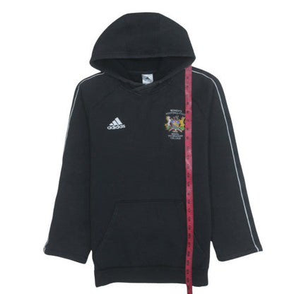 Mens UK Size S adidas Black Pullover Hoodie