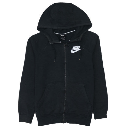 Mens UK Size S Nike Black Full Zip Hoodie