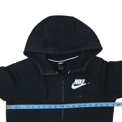 Mens UK Size S Nike Black Full Zip Hoodie