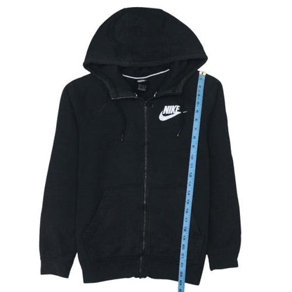 Mens UK Size S Nike Black Full Zip Hoodie