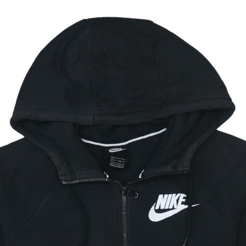 Mens UK Size S Nike Black Full Zip Hoodie