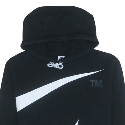 Mens UK Size L Nike Black Pullover Hoodie
