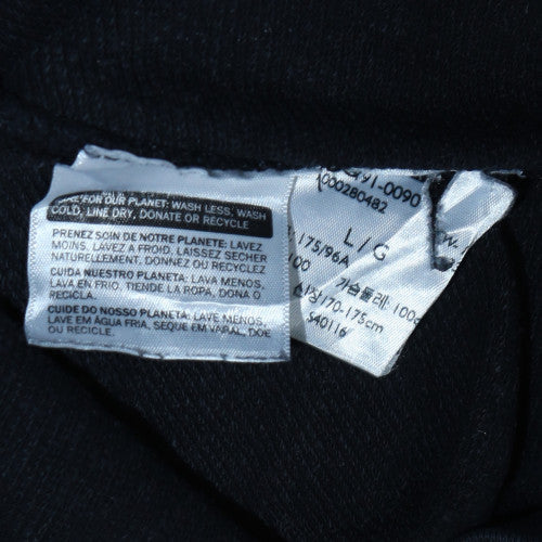 Mens UK Size L Levi's Black Pullover Hoodie