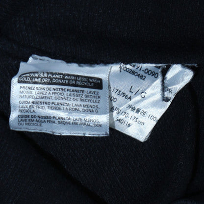 Mens UK Size L Levi's Black Pullover Hoodie