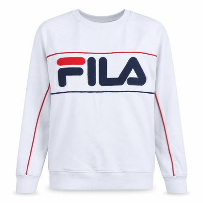Womens UK Size 10 FILA White Pullover Sweatshirt