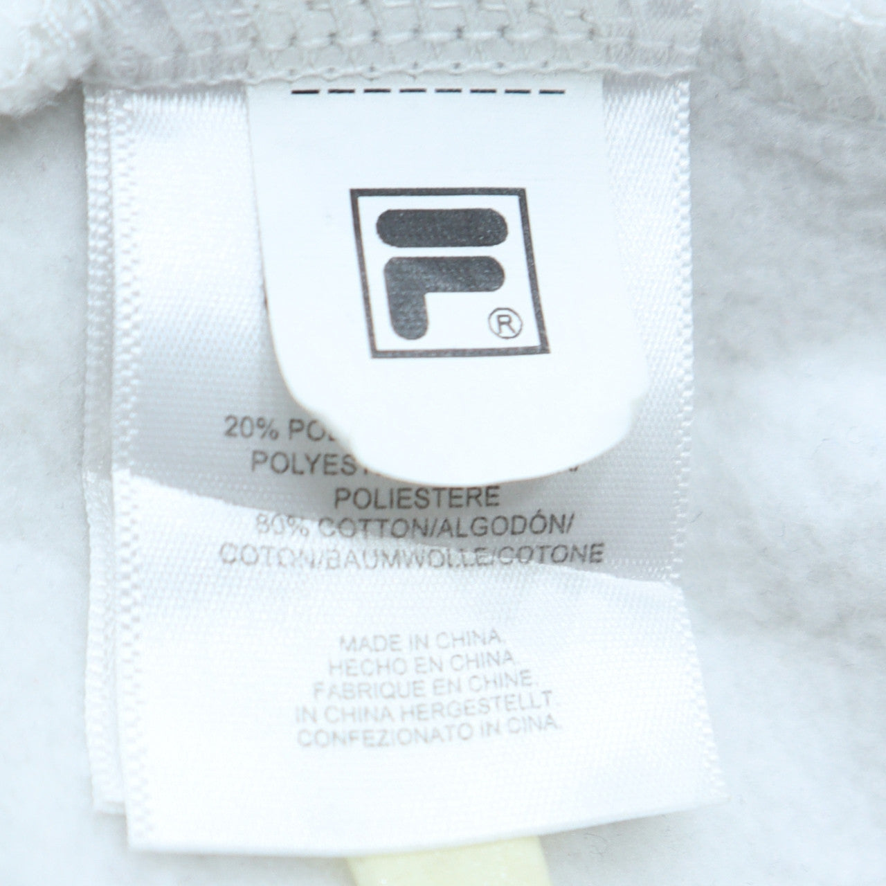 Womens UK Size 10 FILA White Pullover Sweatshirt