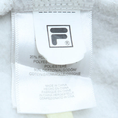 Womens UK Size 10 FILA White Pullover Sweatshirt
