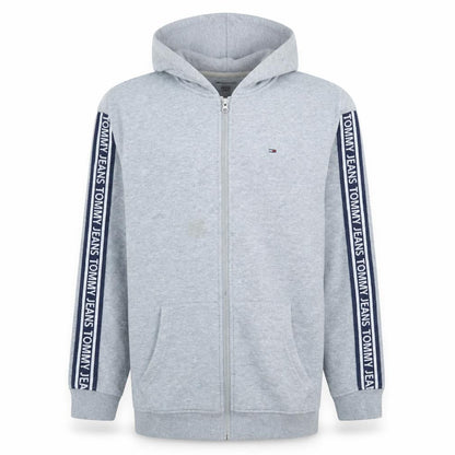 Mens UK Size XL Tommy Jeans Grey Full Zip Hoodie