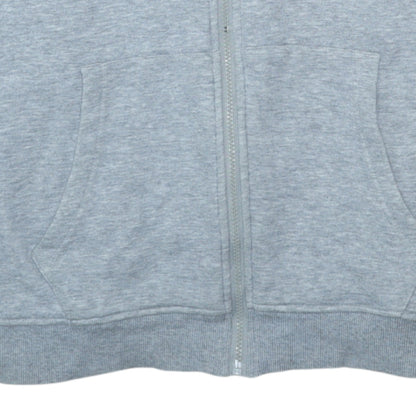Mens UK Size XL Tommy Jeans Grey Full Zip Hoodie