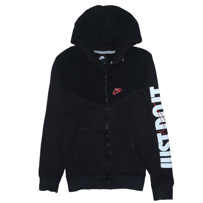 Mens UK Size S Nike Black Full Zip Hoodie