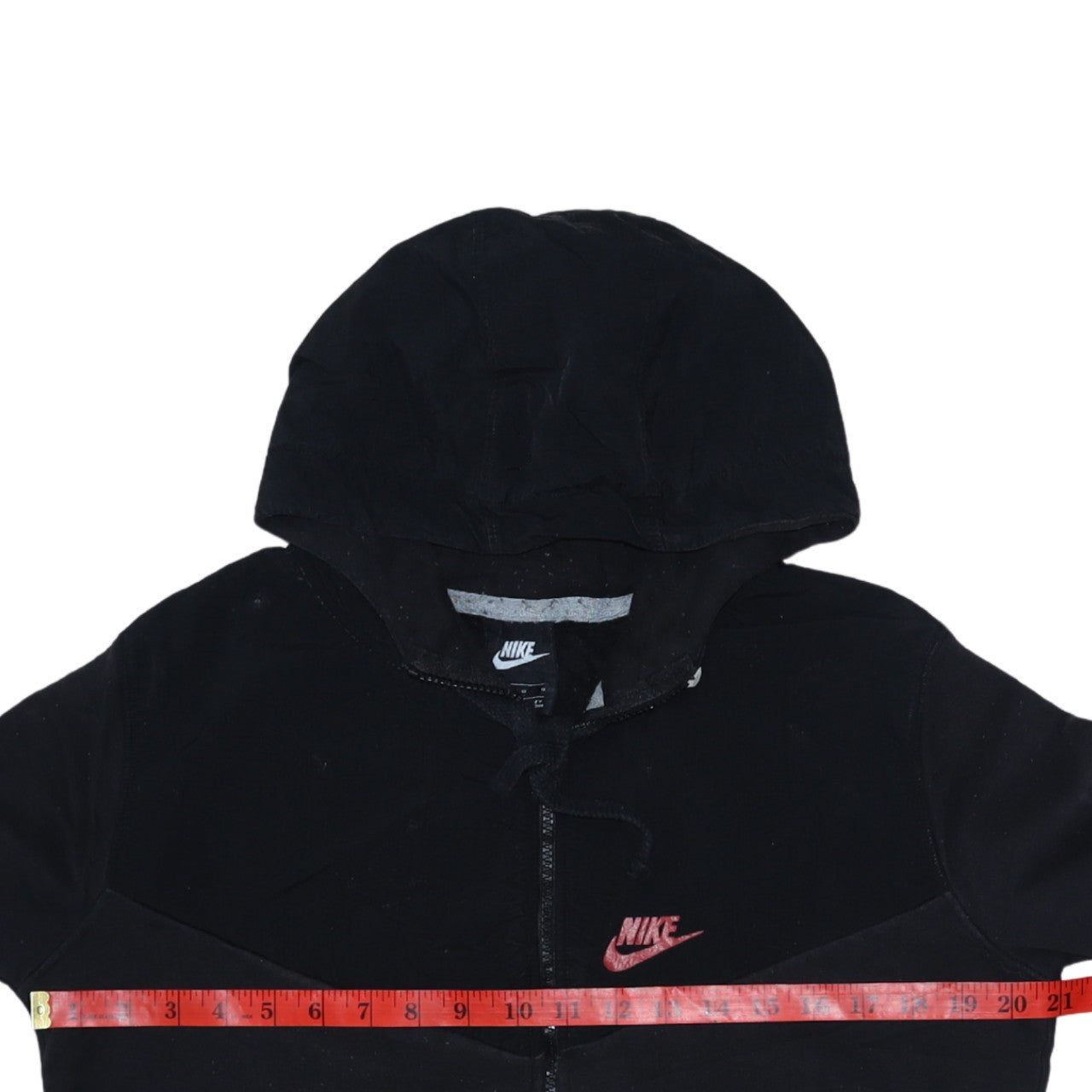 Mens UK Size S Nike Black Full Zip Hoodie