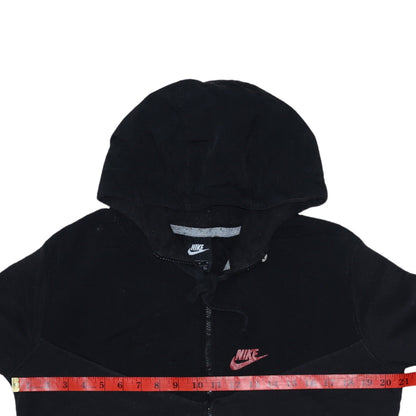 Mens UK Size S Nike Black Full Zip Hoodie