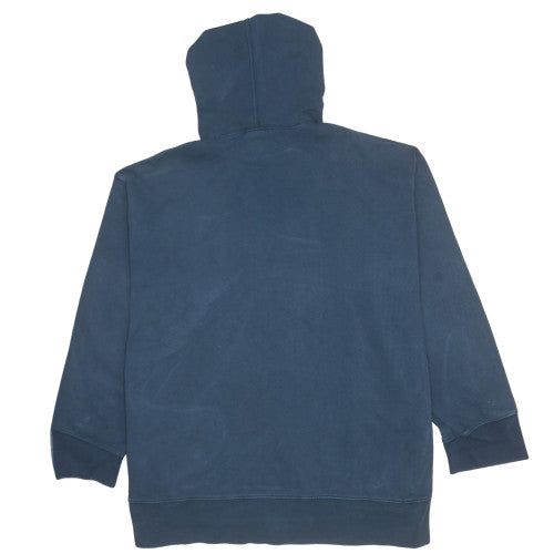 Mens UK Size M Nike Blue Pullover Hoodie