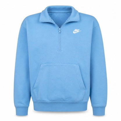 Mens UK Size XS Nike Blue Henley Sweatshirt