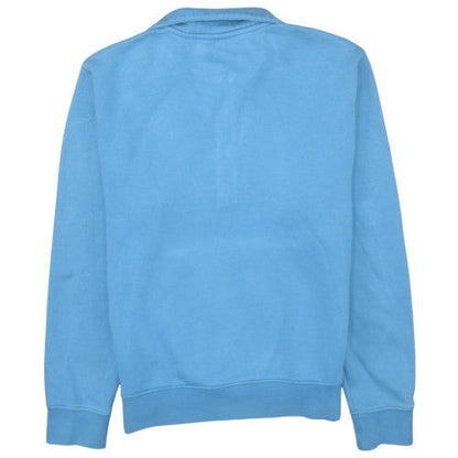 Mens UK Size XS Nike Blue Henley Sweatshirt