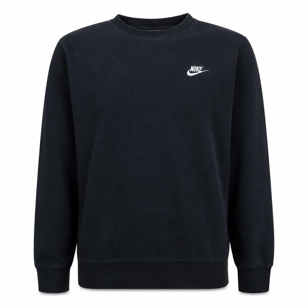 Mens UK Size L Nike Black Pullover Sweatshirt