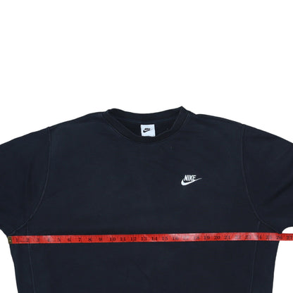 Mens UK Size L Nike Black Pullover Sweatshirt