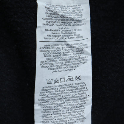 Mens UK Size L Nike Black Pullover Sweatshirt