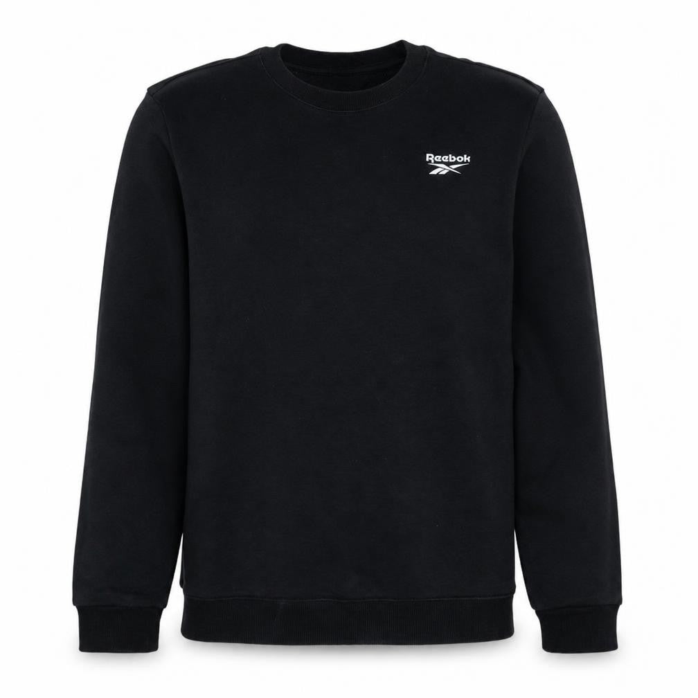 Mens UK Size M Reebok Black Pullover Sweatshirt